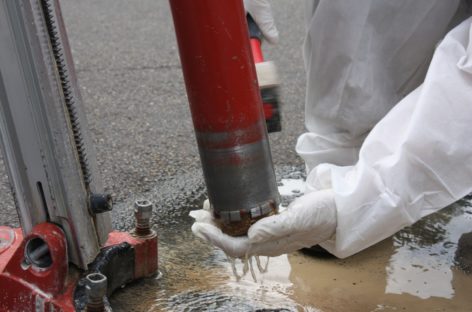 Amiante avant-travaux, la norme des carottages routiers en enquête publique