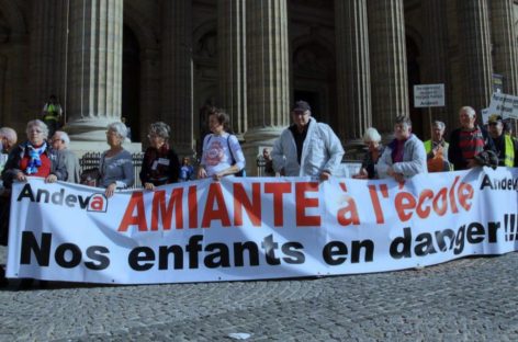 L’Andeva réclame un « plan d’éradication de l’amiante » dans les établissements scolaires